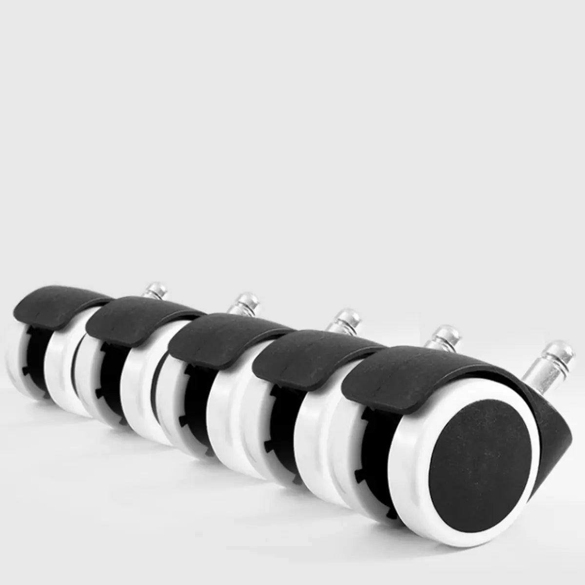 Orange Trendy Adjustable PU Office Chair with Wheels Image - 15