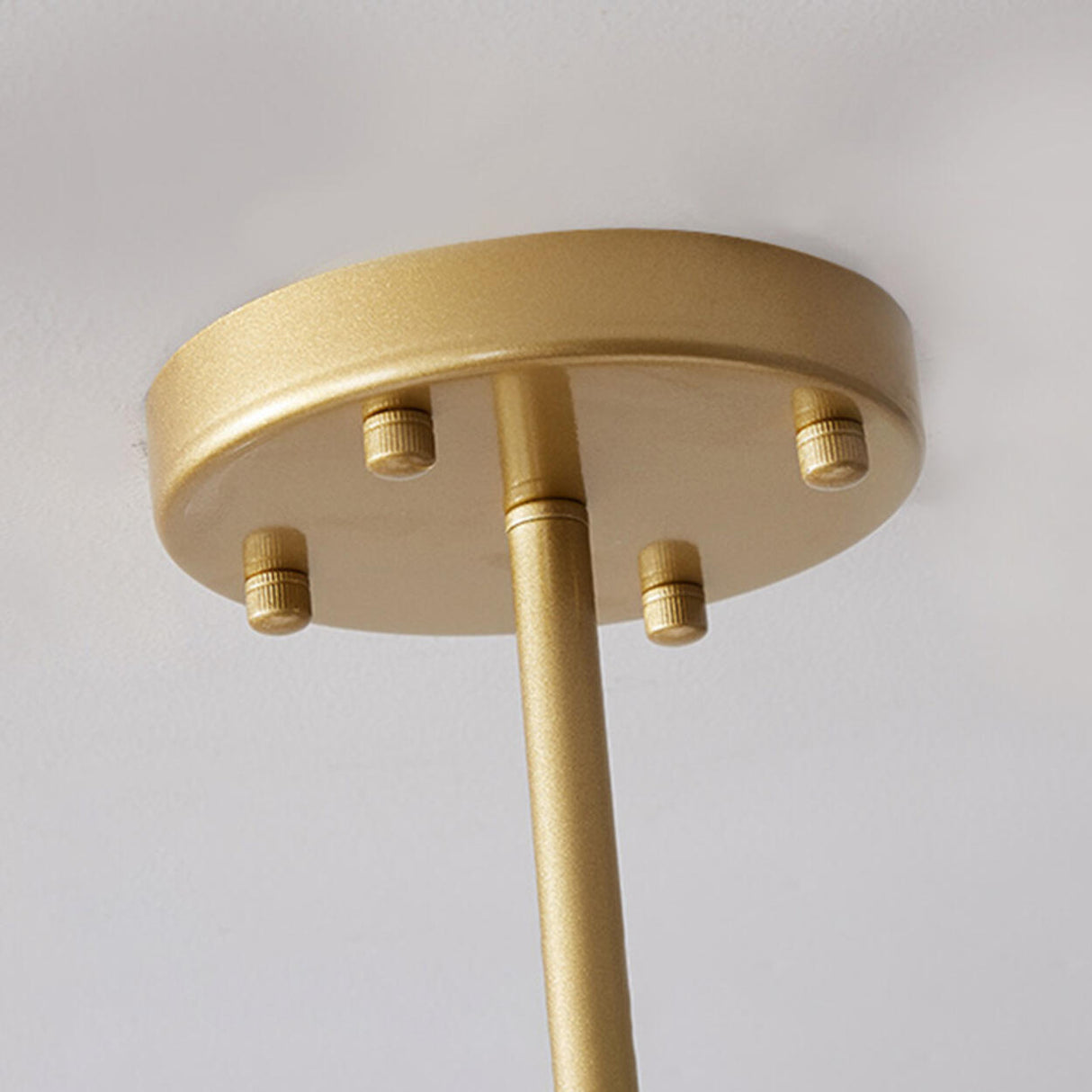 Organic Gold Branch Sputnik Acrylic Chandelier Image - 22