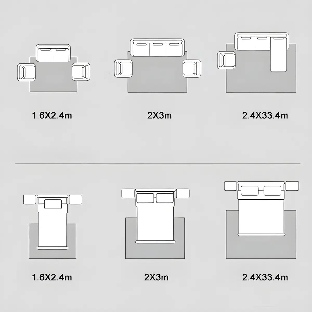 Oriental Floral Pattern Polyester Blue Area Rug Image - 26