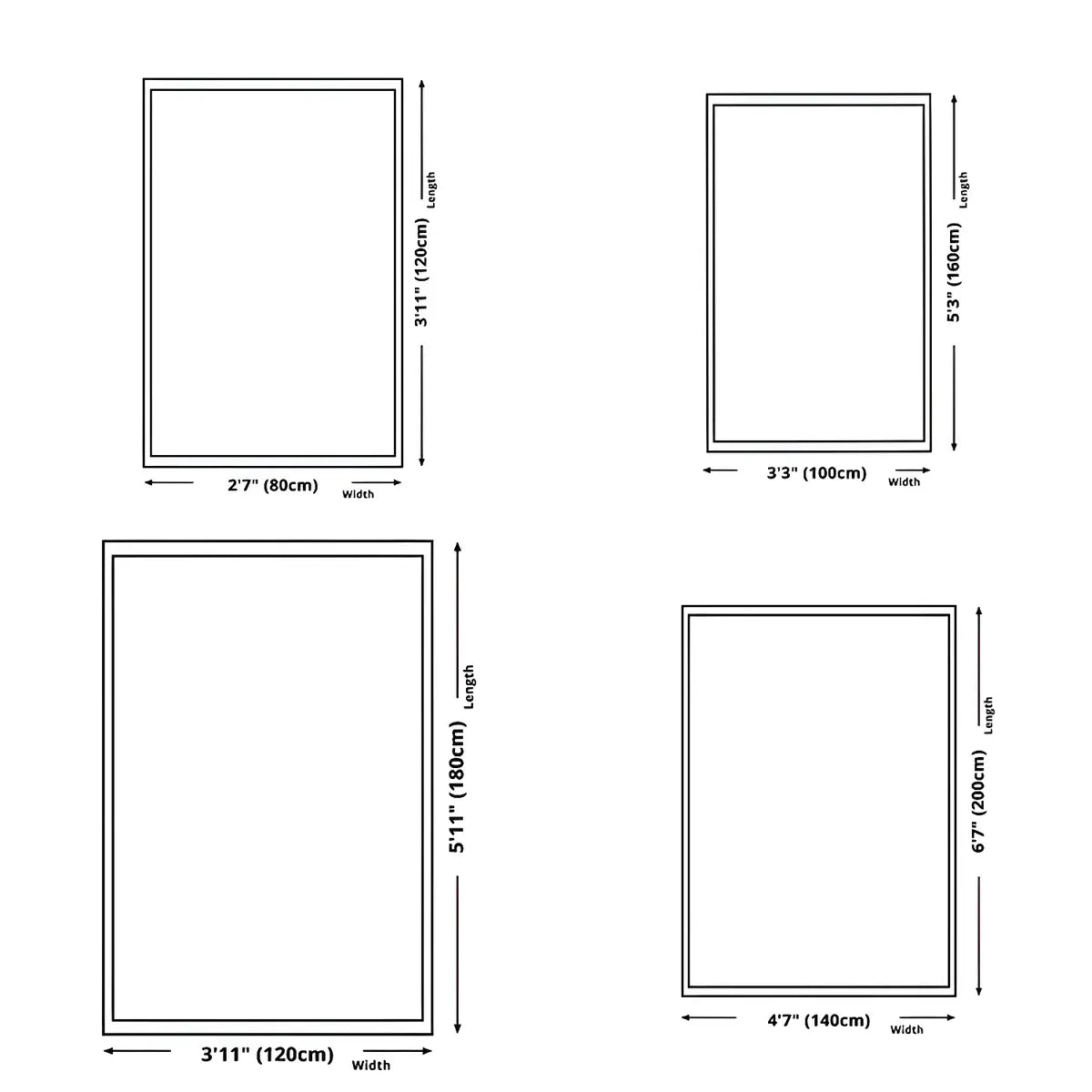 Oriental Floral Pattern Polyester Blue Area Rug