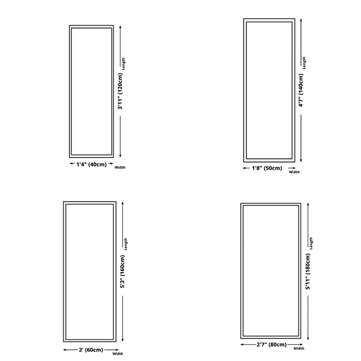 Oriental Red Rectangle Polyester Anti-slip Area Rug