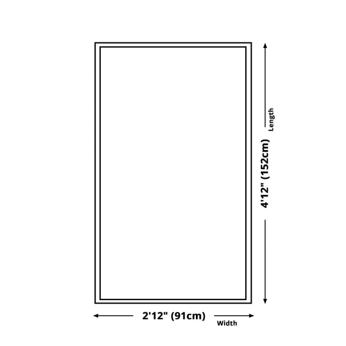 Oriental Red Rectangle Polyester Anti-slip Area Rug Image - 9