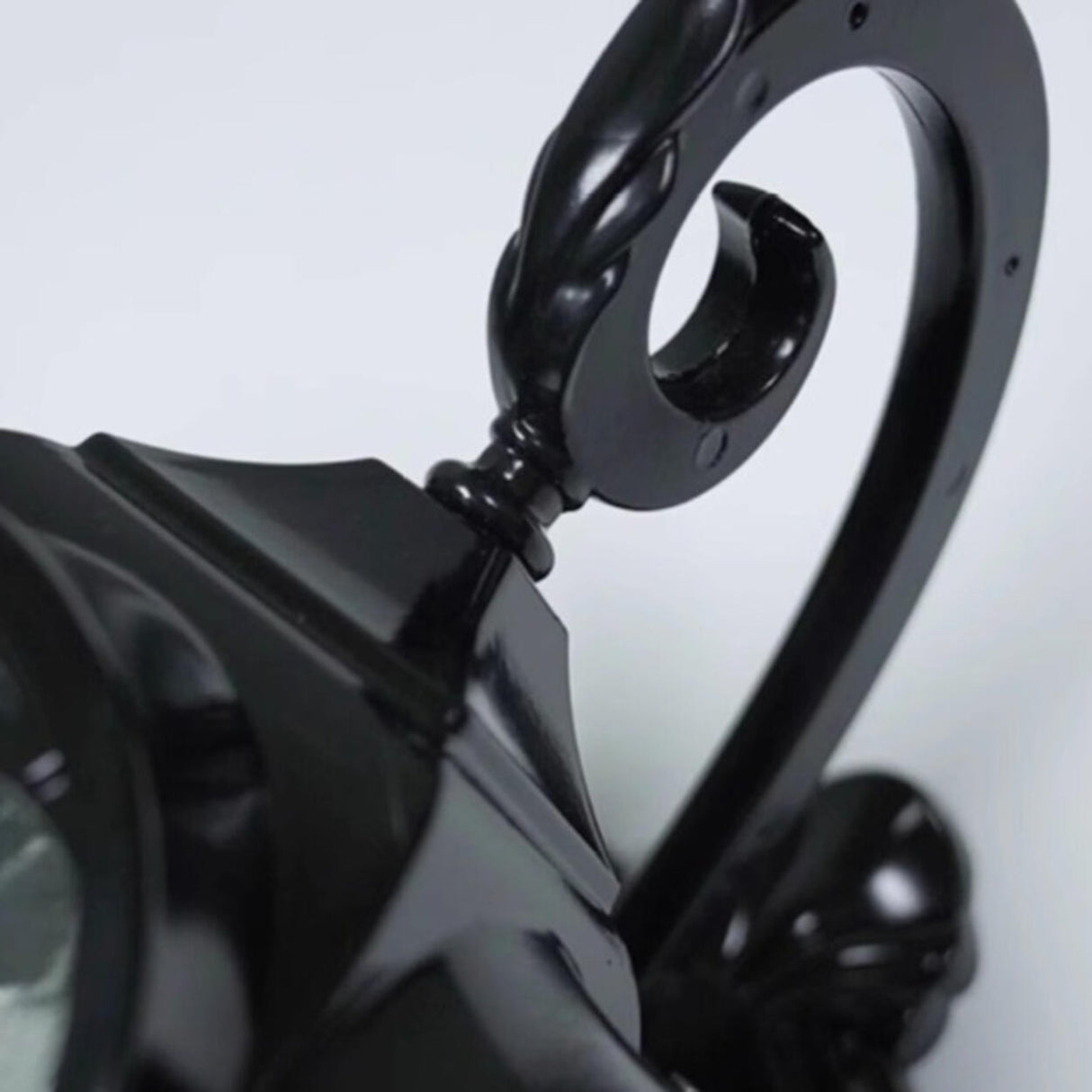 Outdoor Black Geometric LED Waterproof Wall Light Image - 14