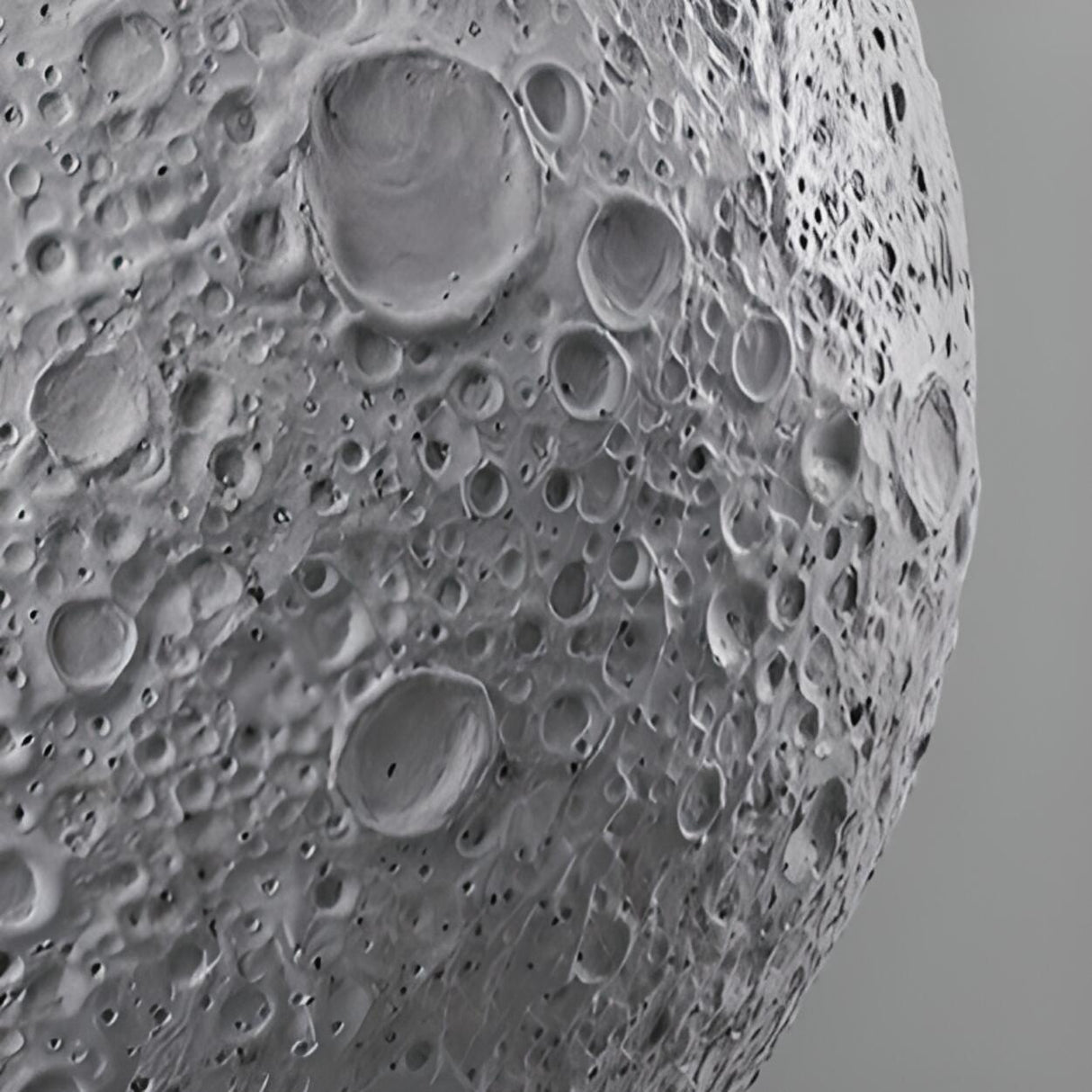 Outdoor Grey Waterproof LED Metal Moon Wall Lamp Image - 12