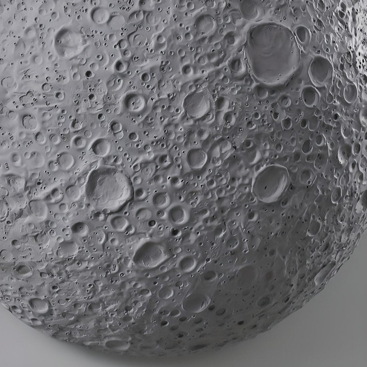 Outdoor Grey Waterproof LED Metal Moon Wall Lamp Image - 13