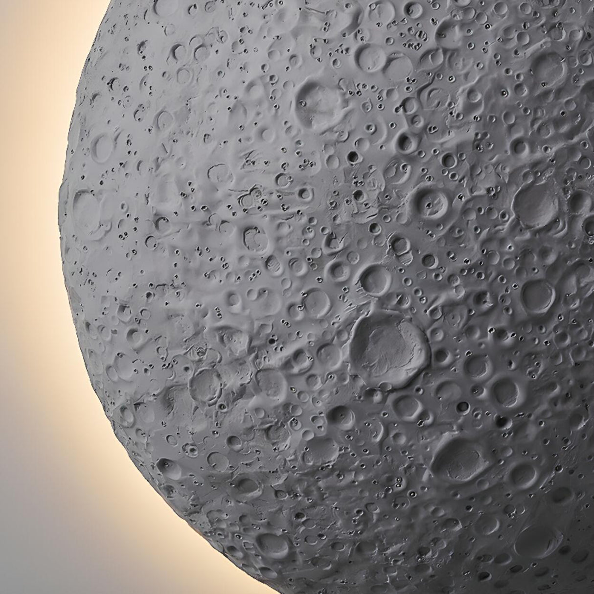 Outdoor Grey Waterproof LED Metal Moon Wall Lamp Image - 15