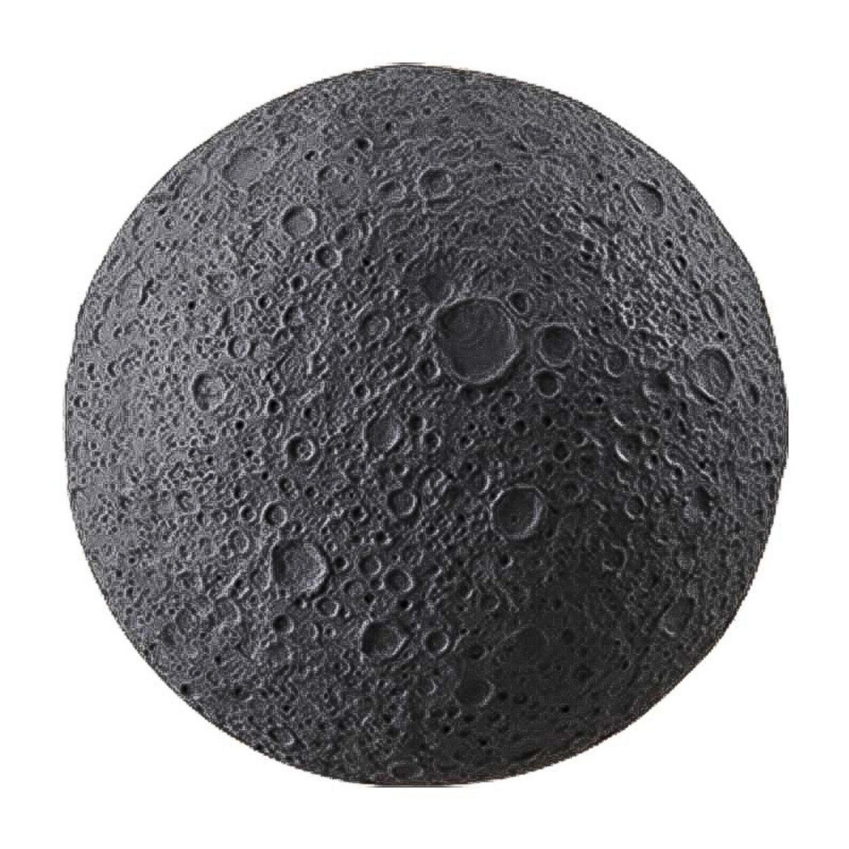 Outdoor Grey Waterproof LED Metal Moon Wall Lamp Image - 5