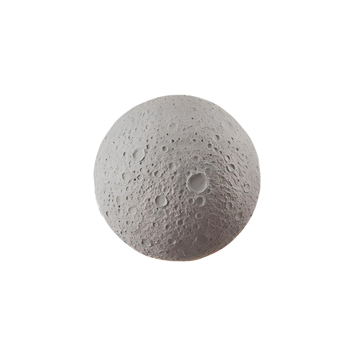 Outdoor Grey Waterproof LED Metal Moon Wall Lamp Image - 6