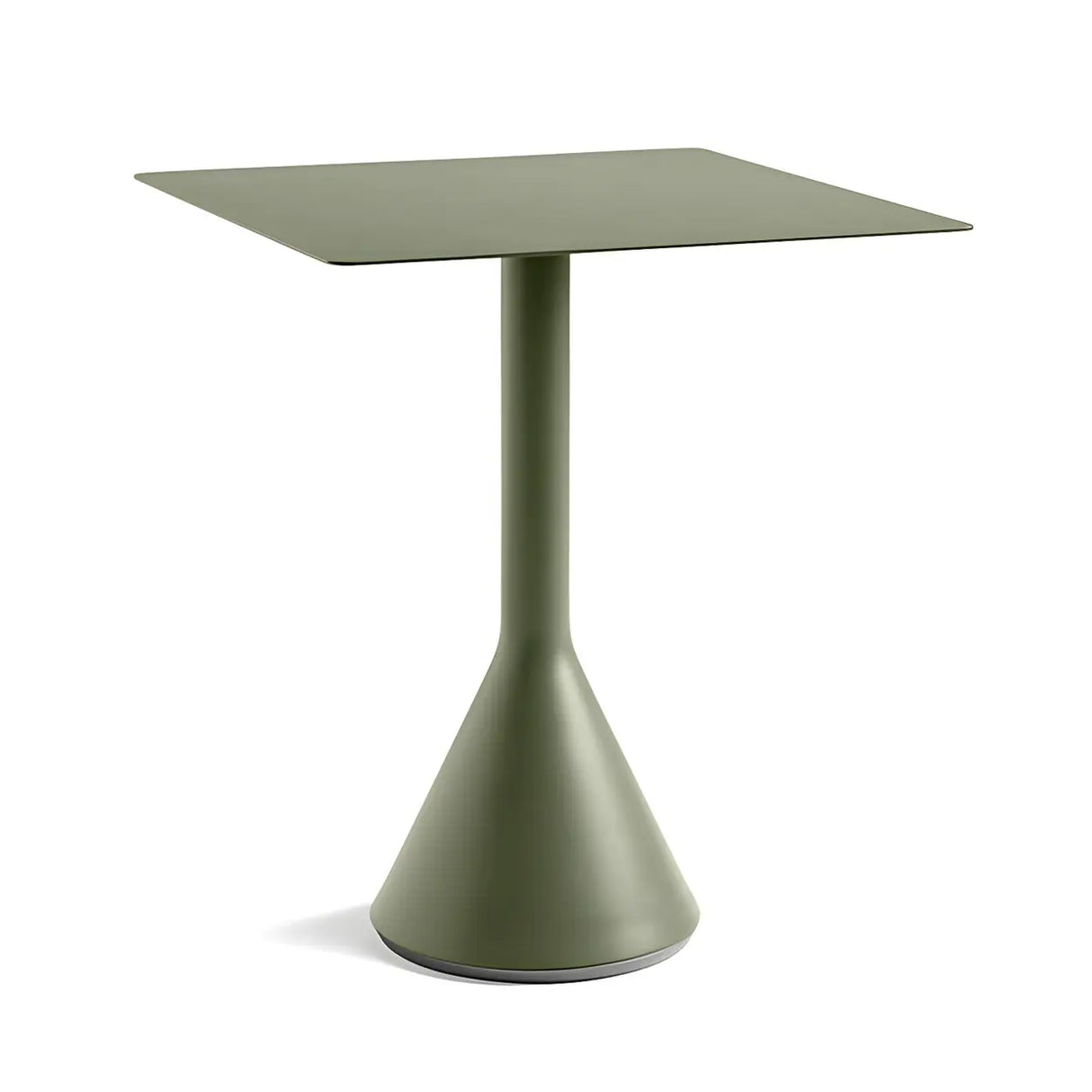 Outdoor Round Metal Green Water Resistant Bistro Table Image - 12