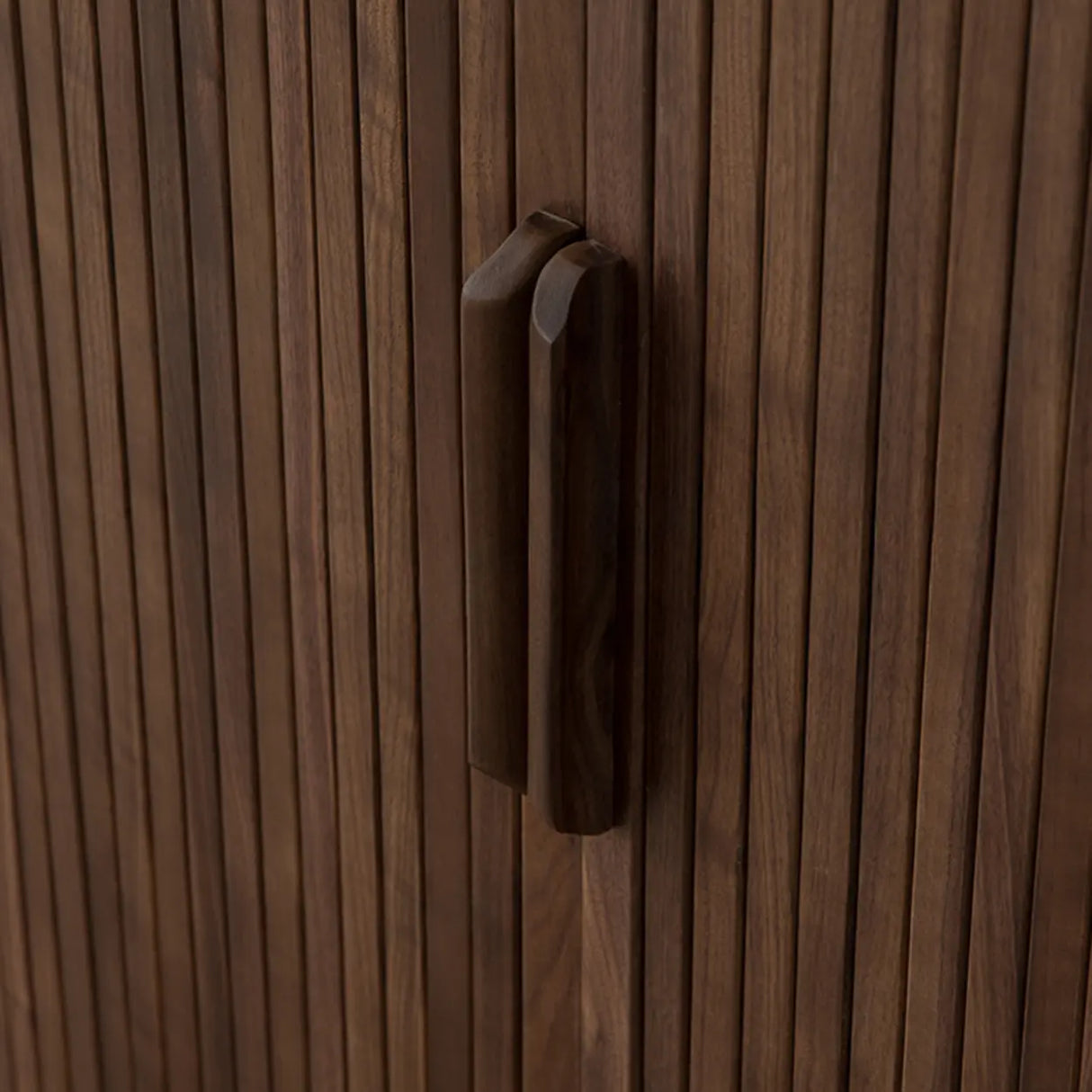 Oval Closed Back Wood Entryway Brown Large Shoe Cabinet Image - 9