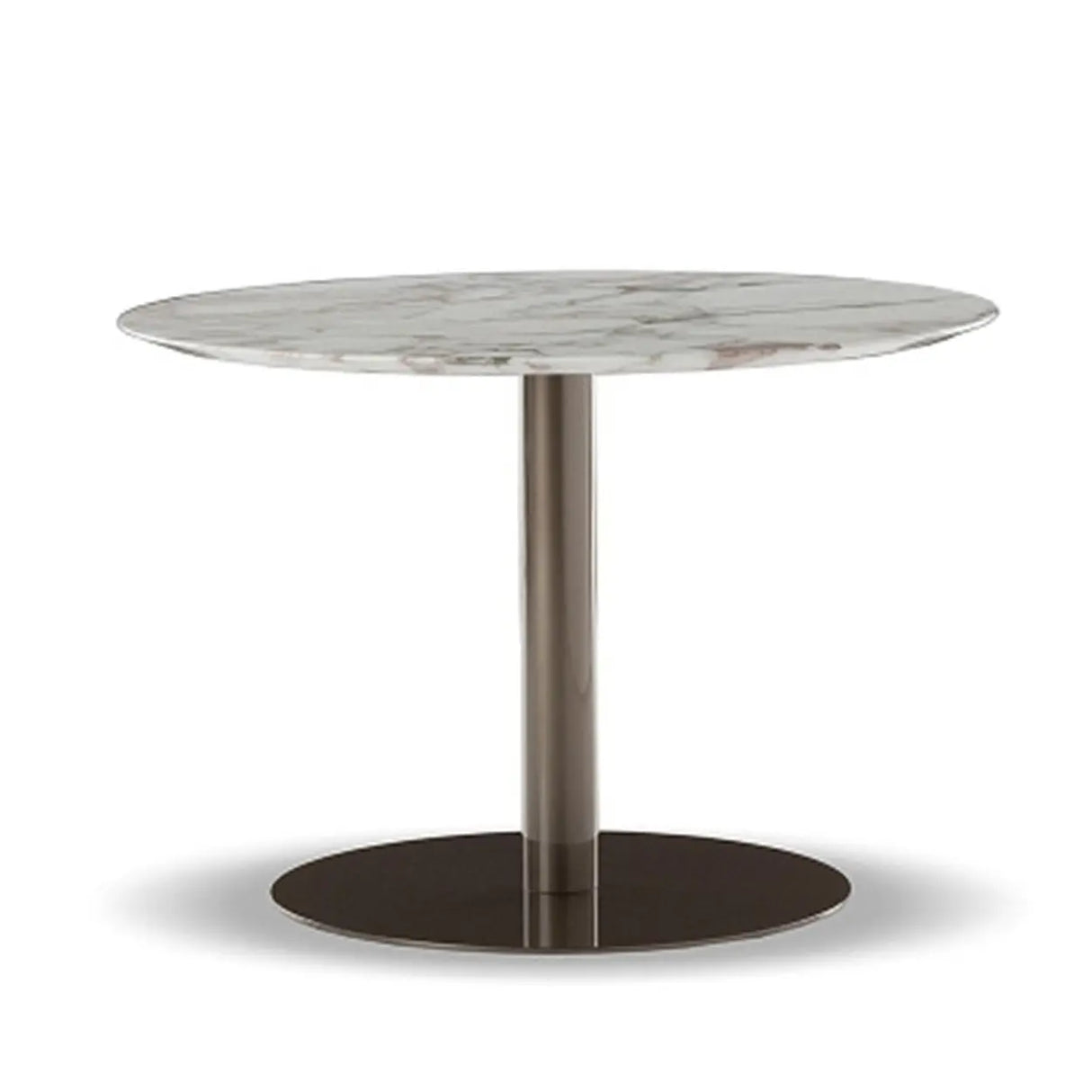 Patio Stone Coffee Table Set and Gray Upholstered Sofa Image - 9