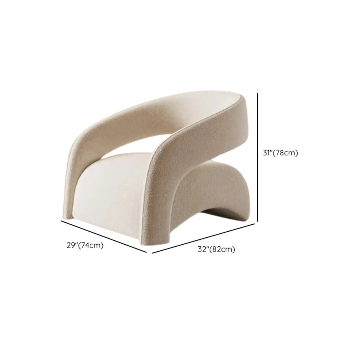 Peacock Green Frosted Velvet Fixed Back Barrel Chair Image - 15