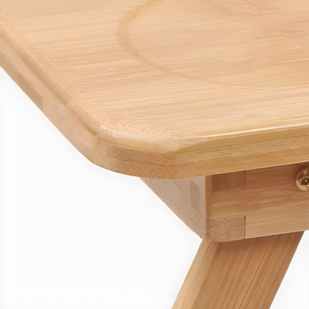 Portable Foldable Adjustable Wood Small Writing Desk Image - 6