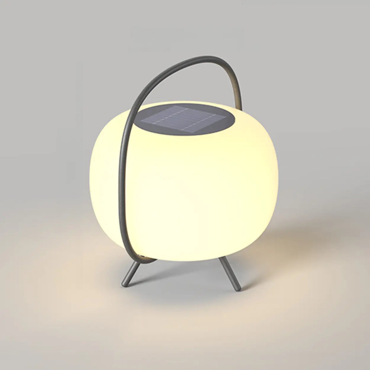 Portable Solar LED Outdoor Table Lantern Pillar Light Image - 2
