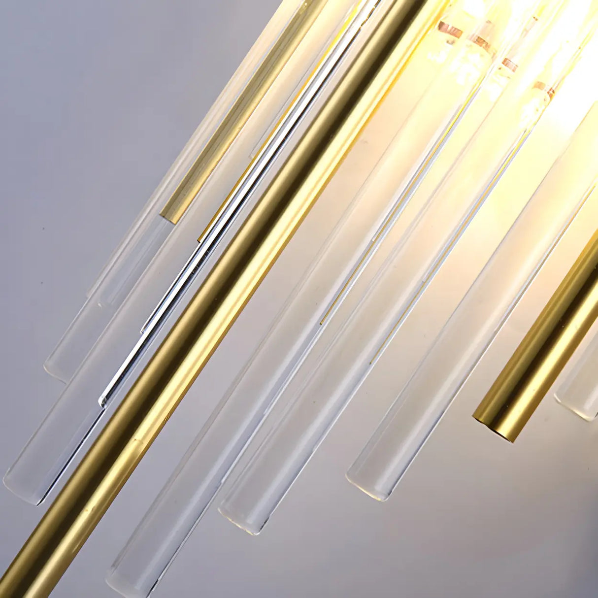 Postmodern Crystal Rod Bedside Up Down Wall Sconce Image - 12