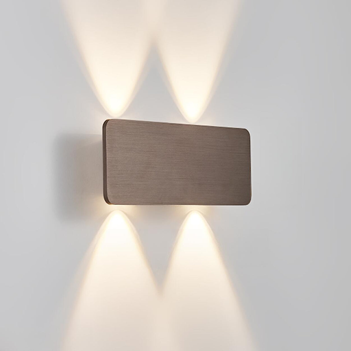 Quadruple Light Beams Rectangular Up Down Wall Sconce Image - 15