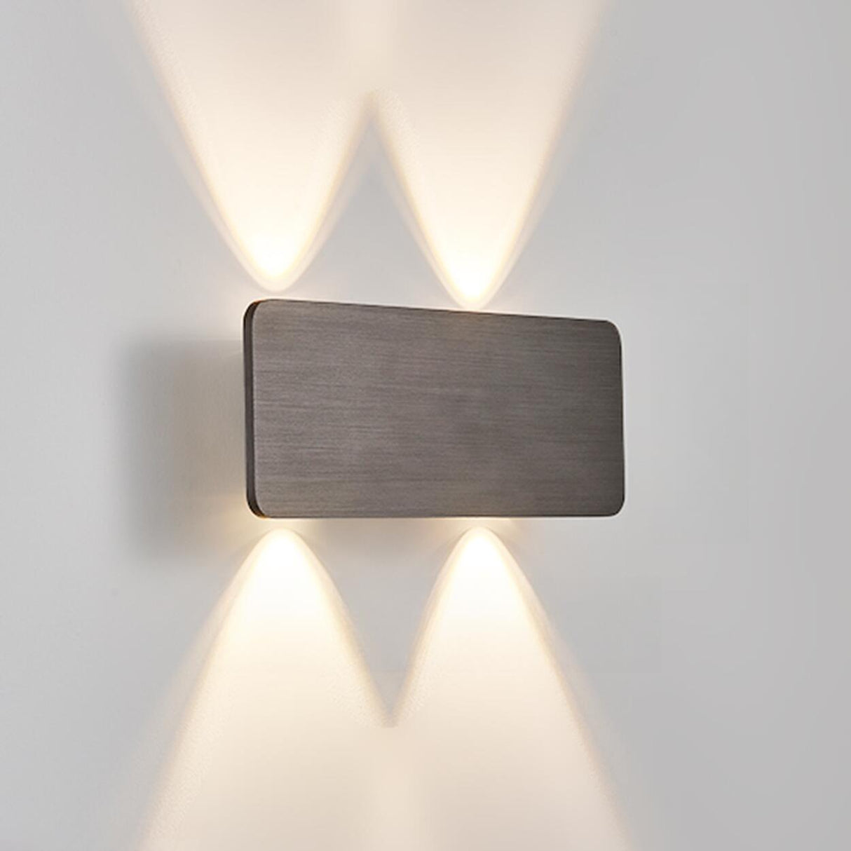 Quadruple Light Beams Rectangular Up Down Wall Sconce Image - 18
