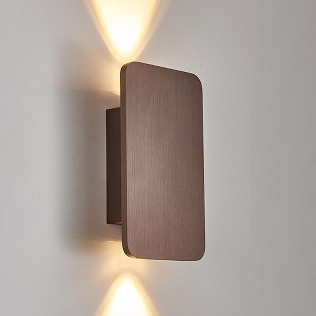 Quadruple Light Beams Rectangular Up Down Wall Sconce Image - 5