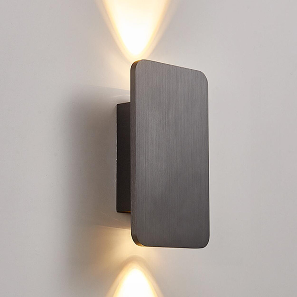 Quadruple Light Beams Rectangular Up Down Wall Sconce Image - 8