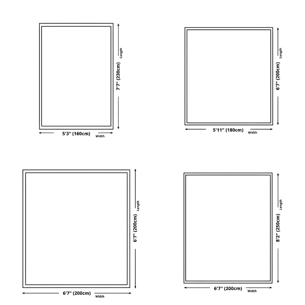 Rectangle Modern Abstract Polyester Camel Area Rug Image - 17