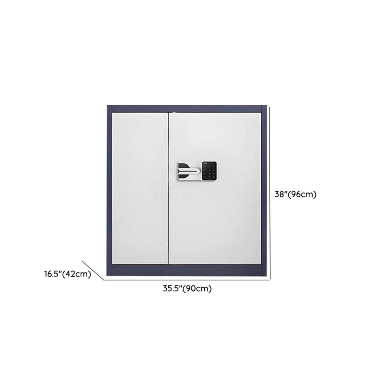 Rectangle Vertical Storage Steel Locking Filing Cabinet Image - 15
