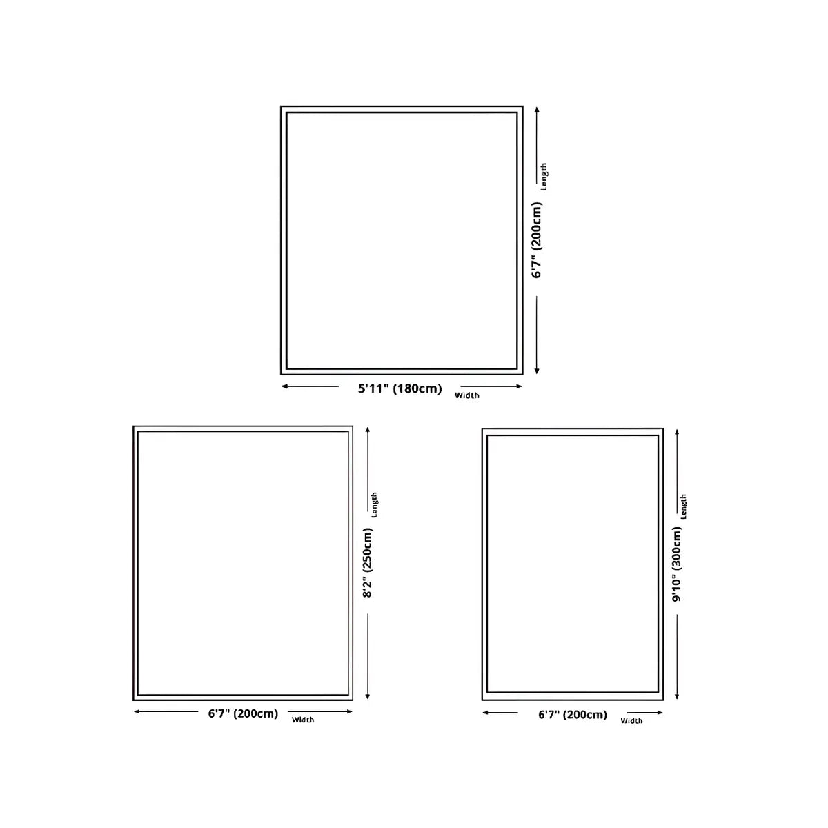 Rectangular Modern Abstract Polyester Green Area Rug Image - 12