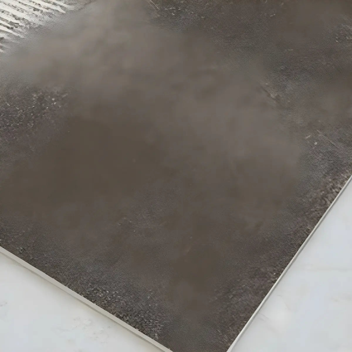 Rectangular Modern Gradient Polyester Blue Area Rug Image - 6