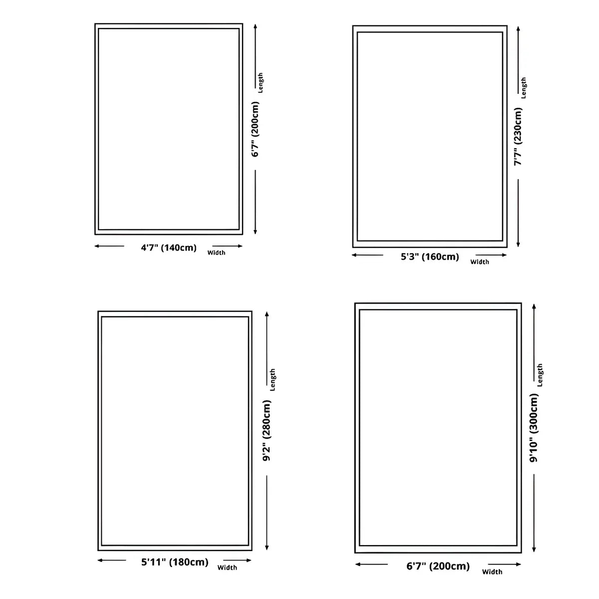 Rectangular Modern Gradient Polyester Blue Area Rug