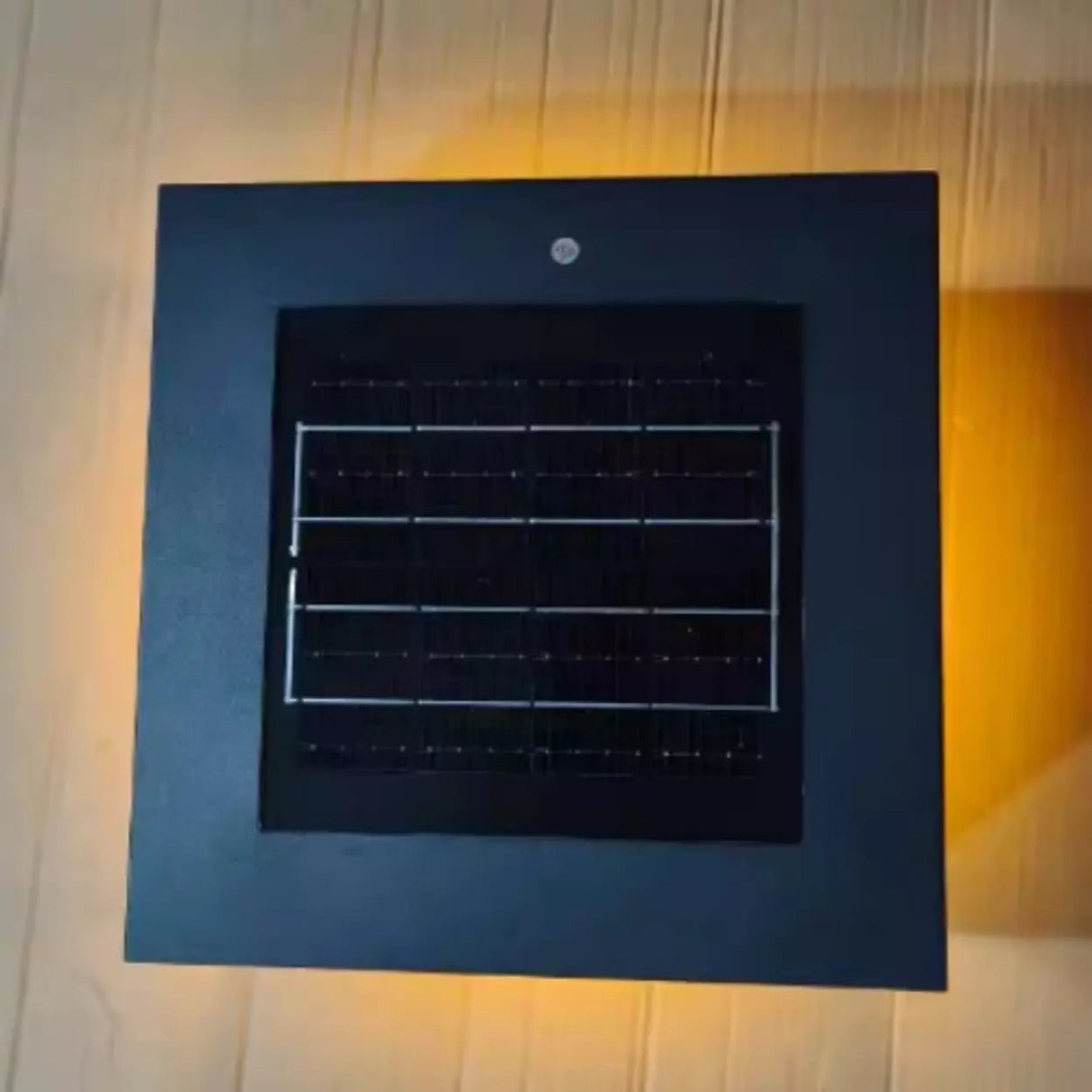 Rectangular Simple Outdoor Aluminum Black Post Light Image - 4