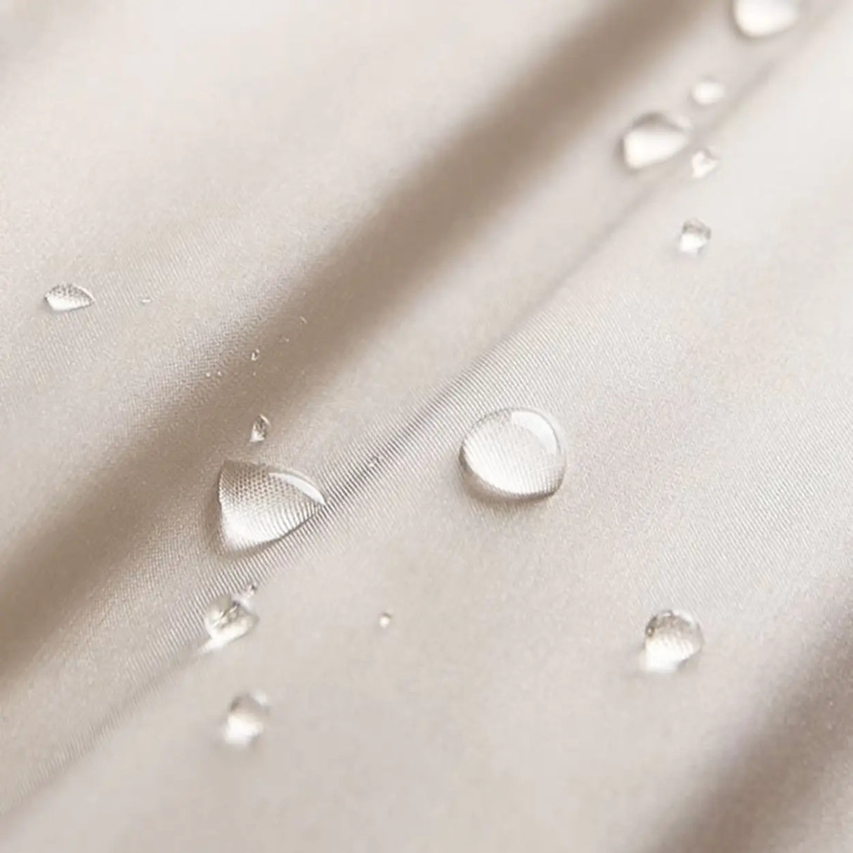 Relaxing Round Wood Frame Waterproof Gray Patio Set Image - 13