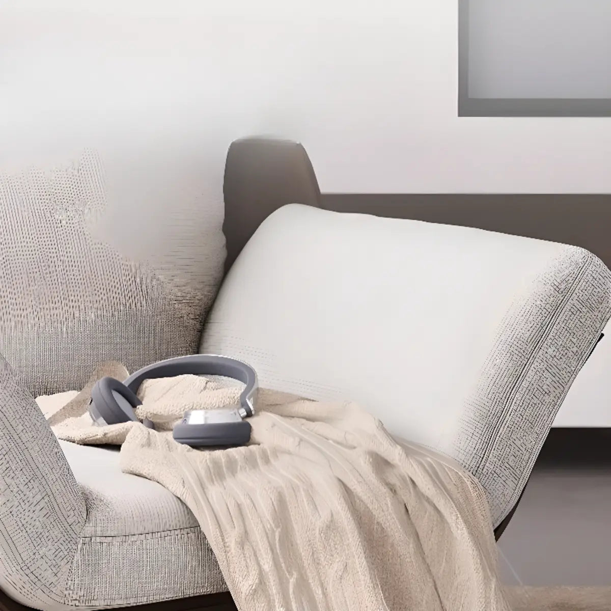 Removable Cushions Cotton Linen Cushion Back Arm Chair Image - 10