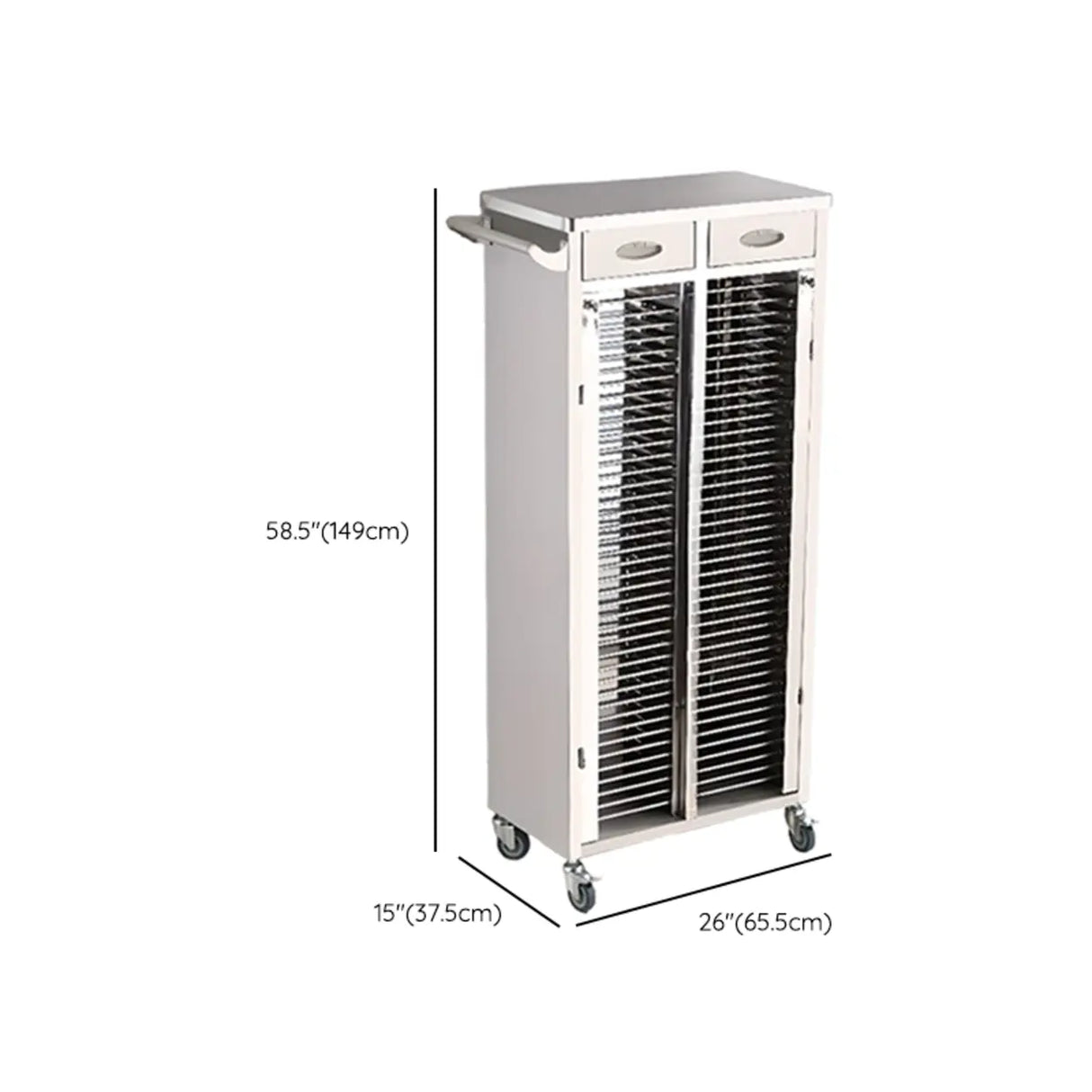 Removable Freestanding Stainless Steel Medical Carts Image - 19