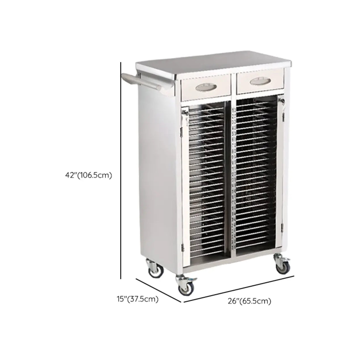 Removable Freestanding Stainless Steel Medical Carts Image - 21