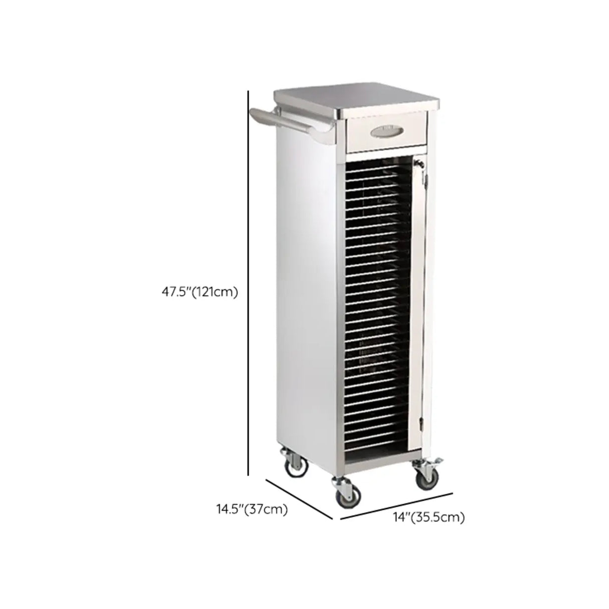 Removable Freestanding Stainless Steel Medical Carts Image - 23