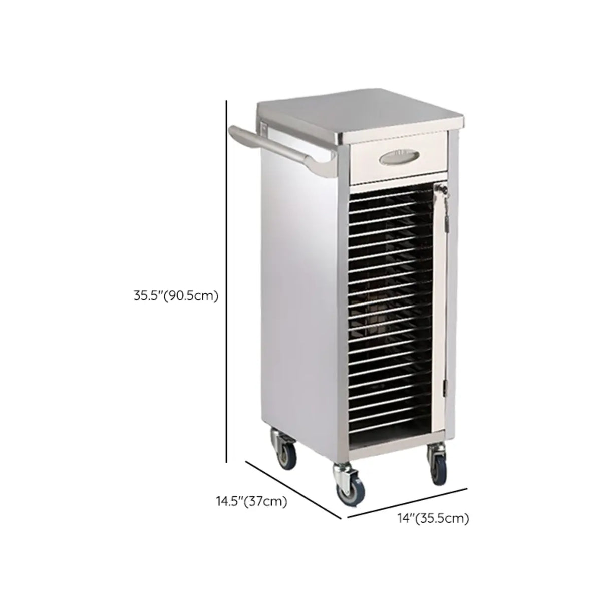 Removable Freestanding Stainless Steel Medical Carts Image - 25