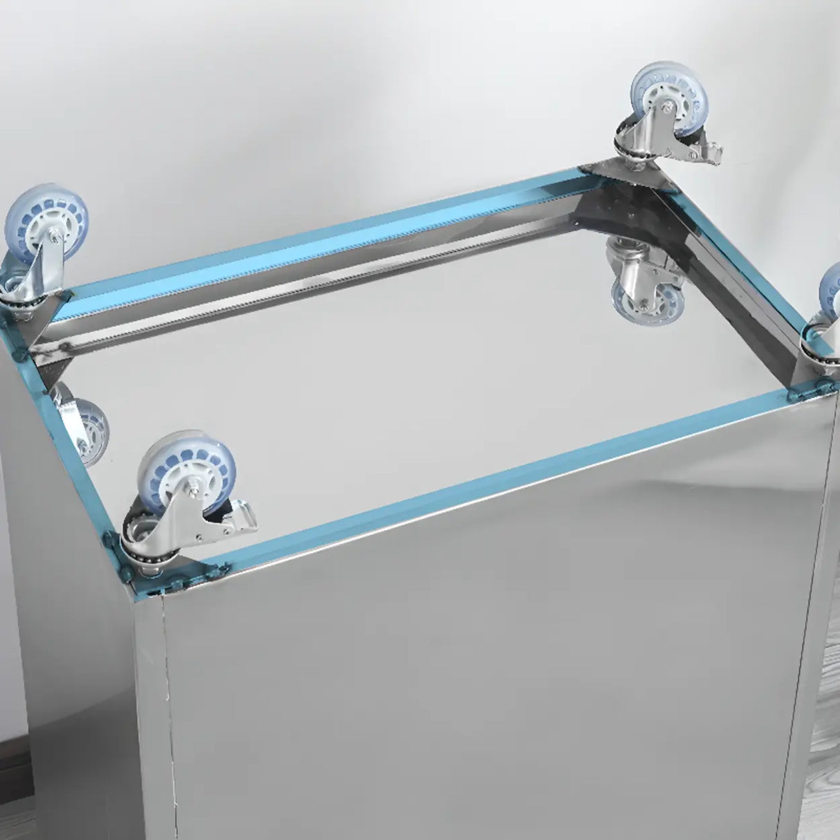 Removable Freestanding Stainless Steel Medical Carts Image - 8