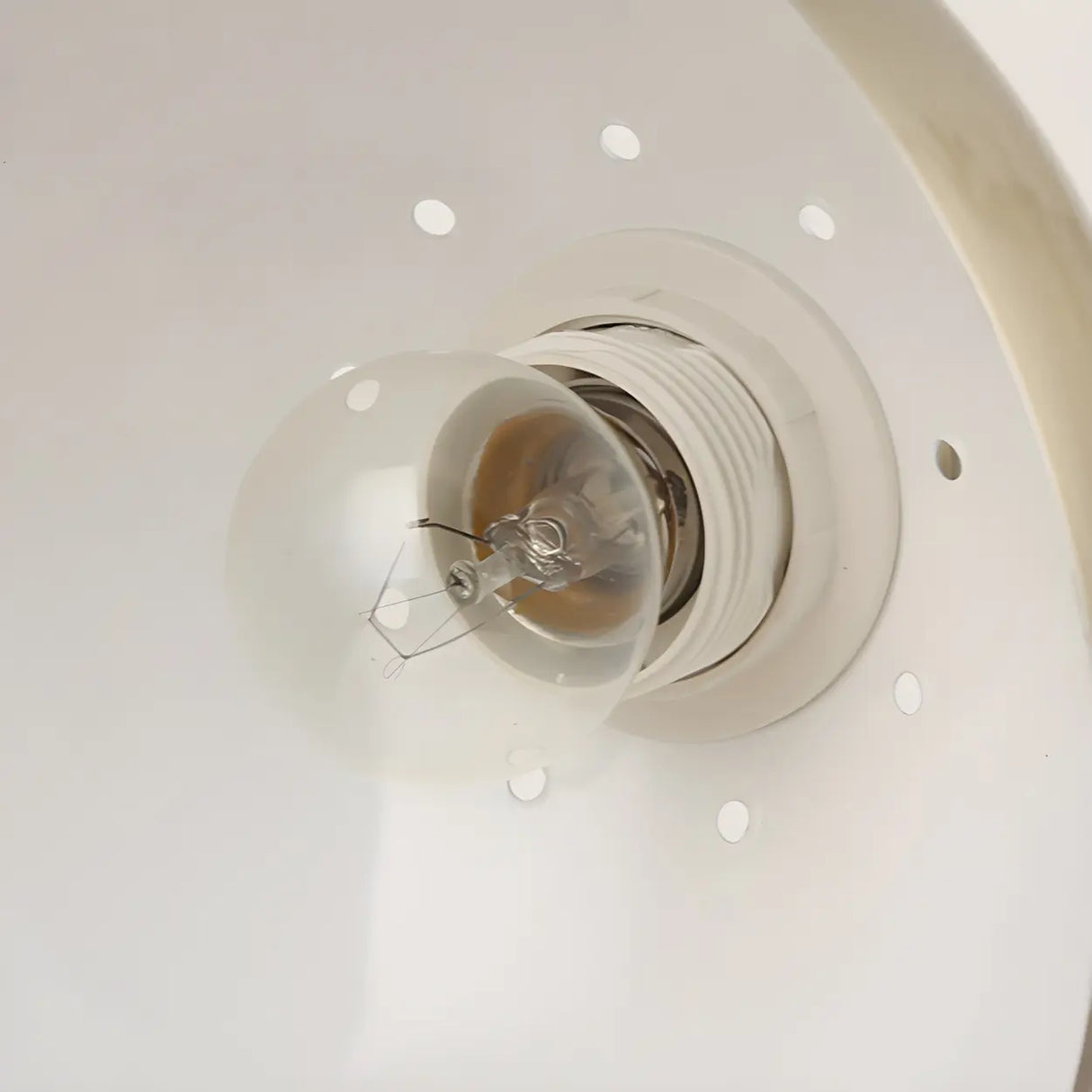 Retro Brass Arc Metal Table Lamp with Rocker Switch Image - 6