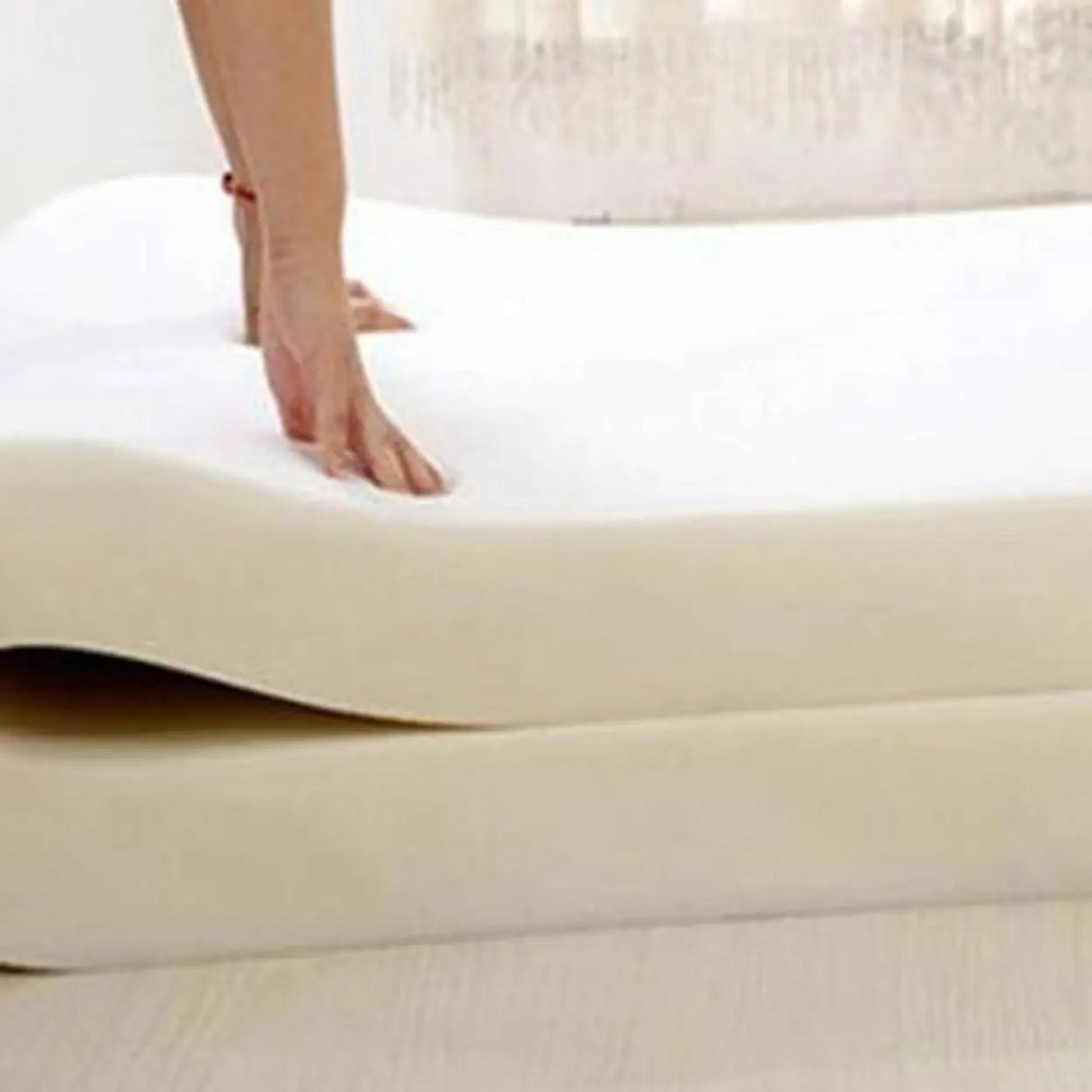 Rolled-Arm Velvet Solid Color Tufted Chaise Lounge Sofa Image - 6