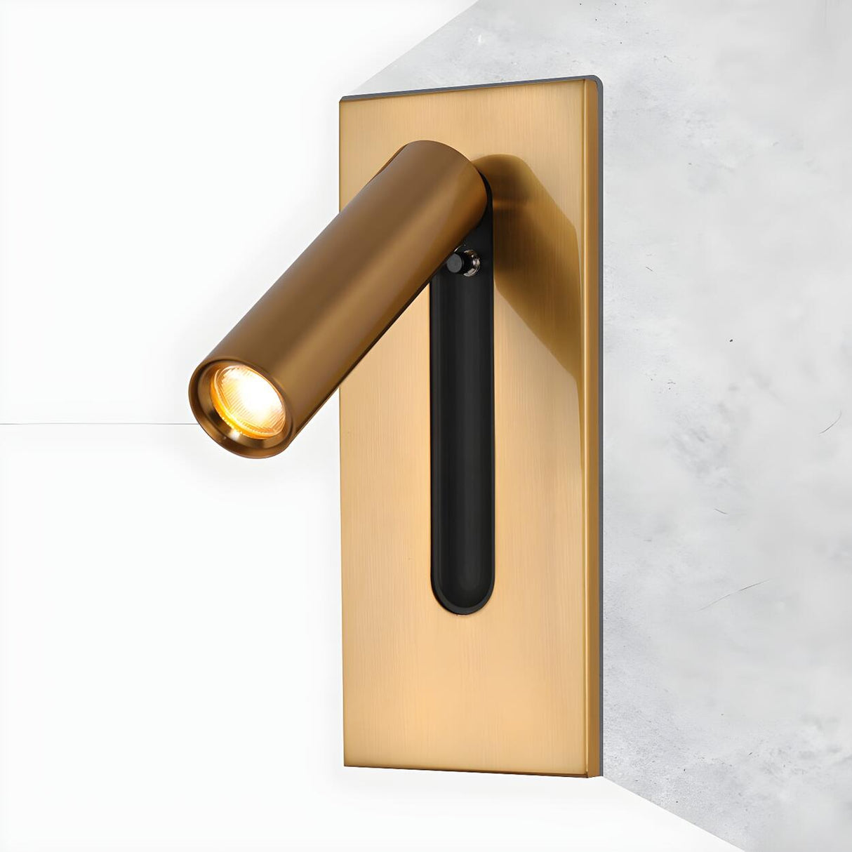 Rotatable Cylinder Bedside Reading Wall Light Sconce Image - 16