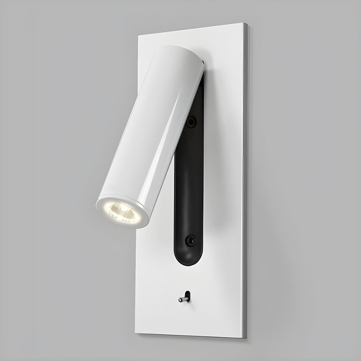 Rotatable Cylinder Bedside Reading Wall Light Sconce Image - 3