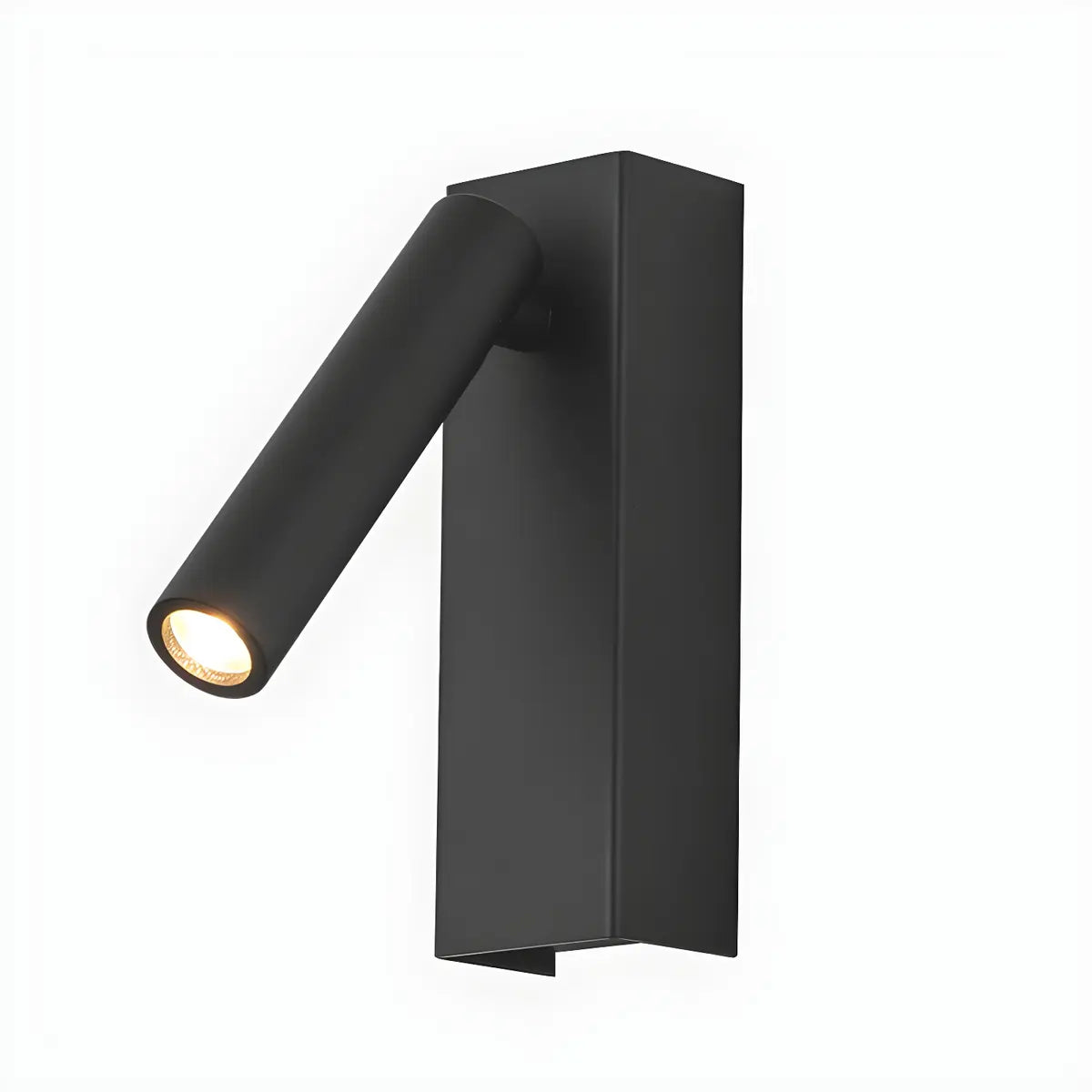 Rotatable Cylinder Iron Bedside Reading Warm Wall Sconce Image - 6