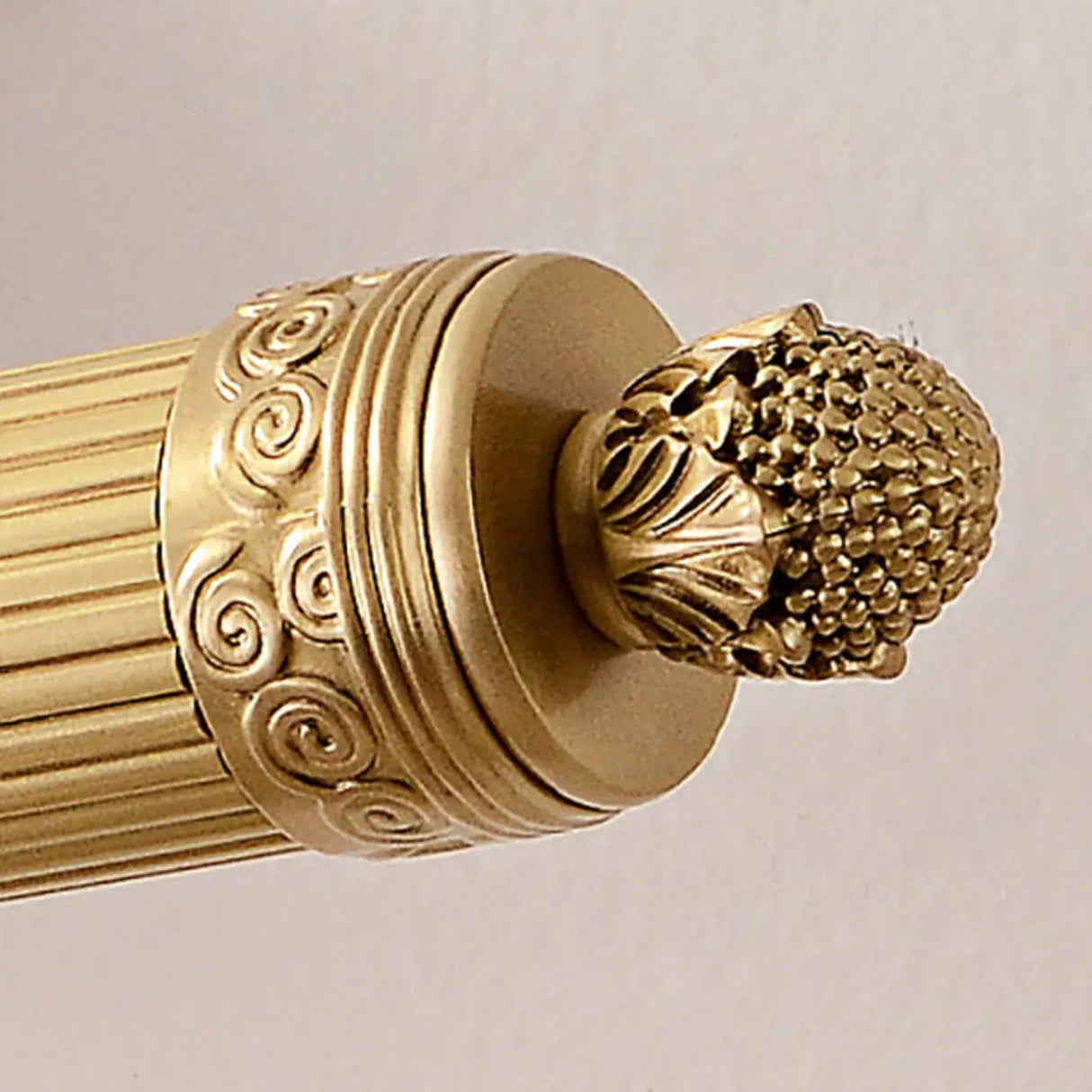 Rotating Vintage Gold Linear LED Metal Vanity Light Image - 15