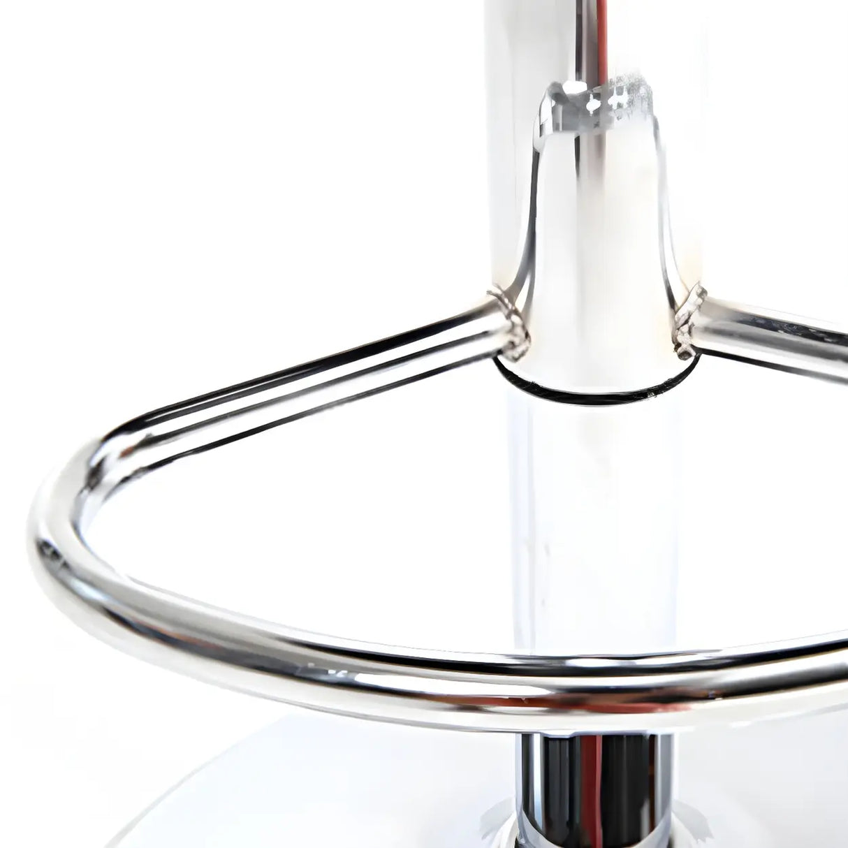 Round Adjustable Fabric Cotton Cushion Swivel Bar Stool Image - 16