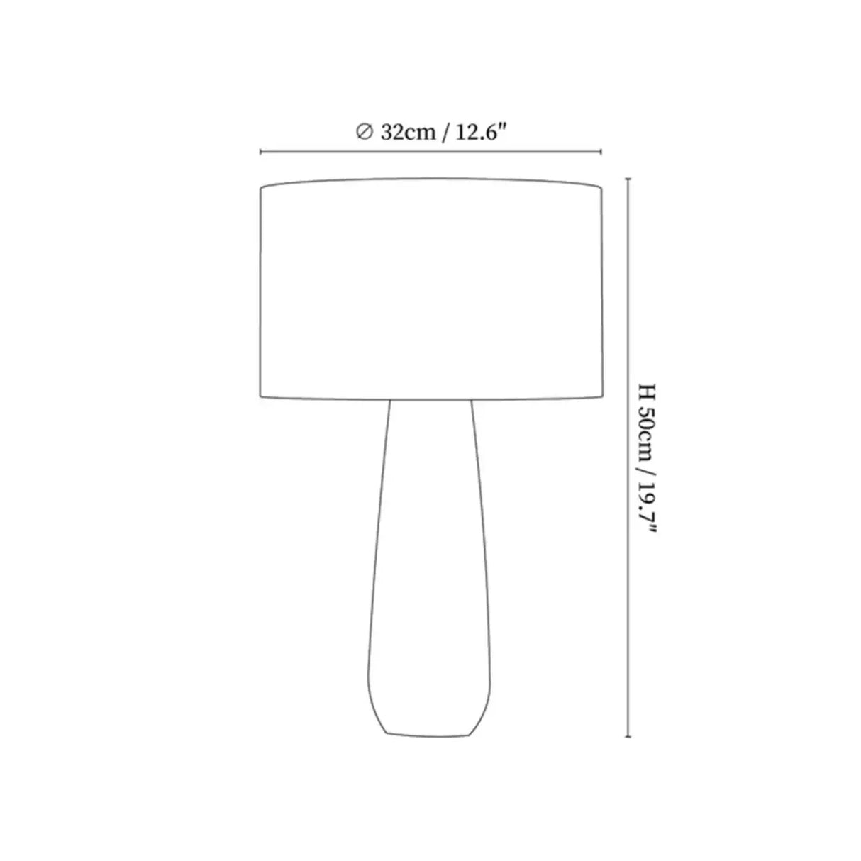 Rustic Bedroom Organic Drum Shade Wood Table Lamp Image - 19