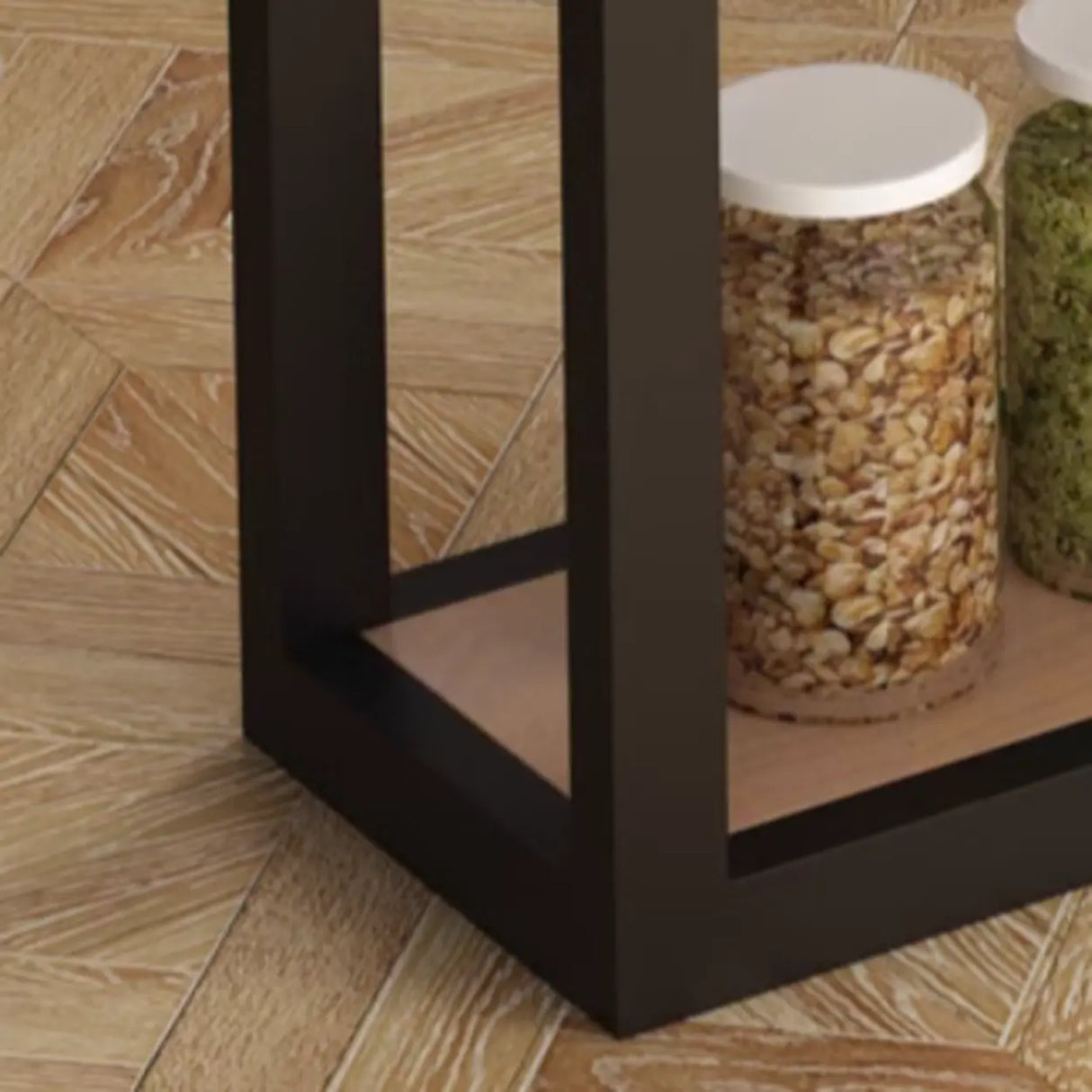 Rustic Brown Rectangular Wood Narrow Console Table Image - 6