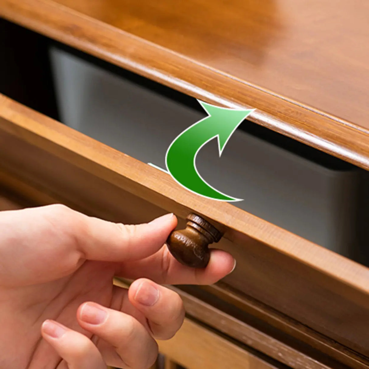 Rustic Closed Back Wood Hallway Brown Medium Shoe Cabinet Image - 12