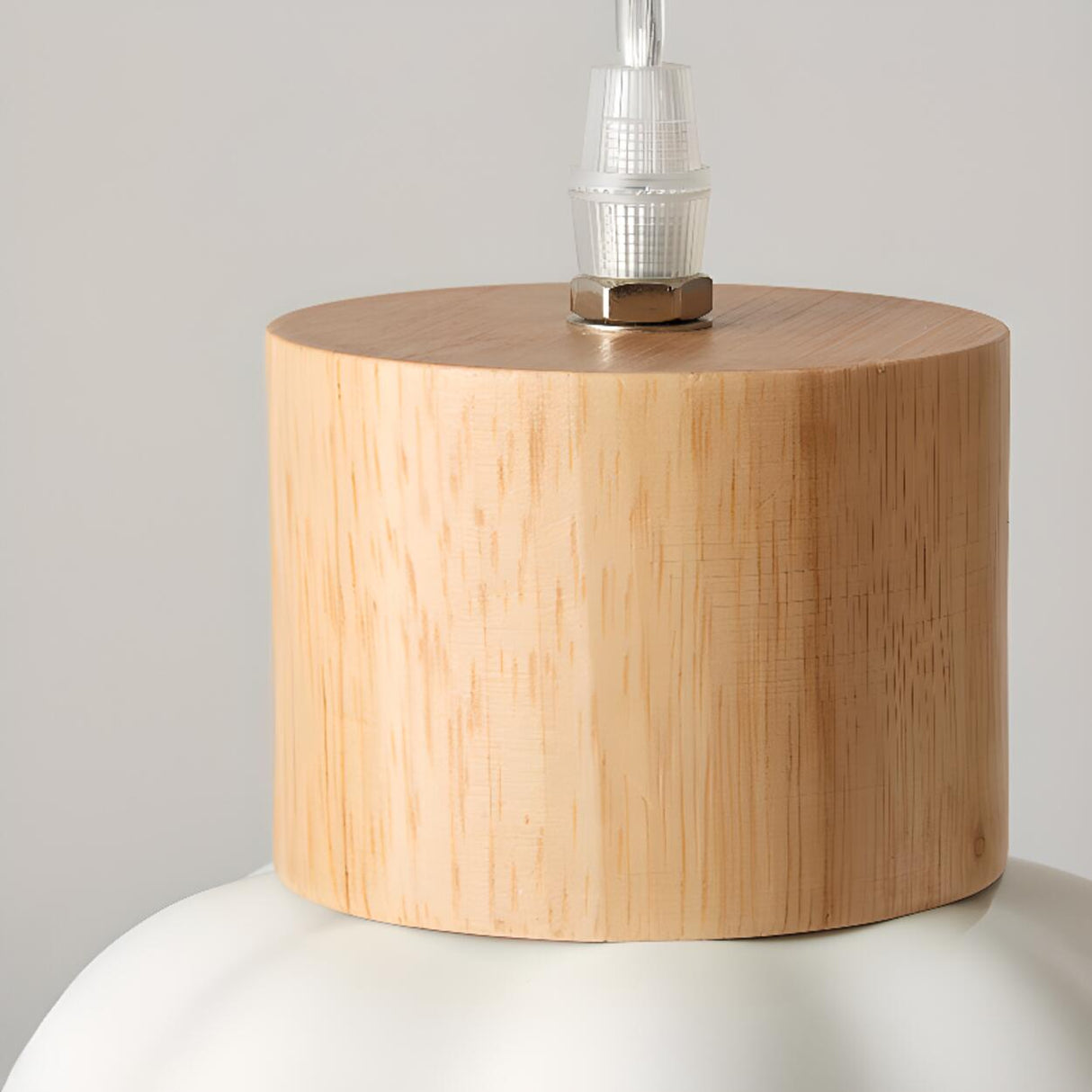 Rustic Flower 3-Light Wood Island Pendant Light Image - 8