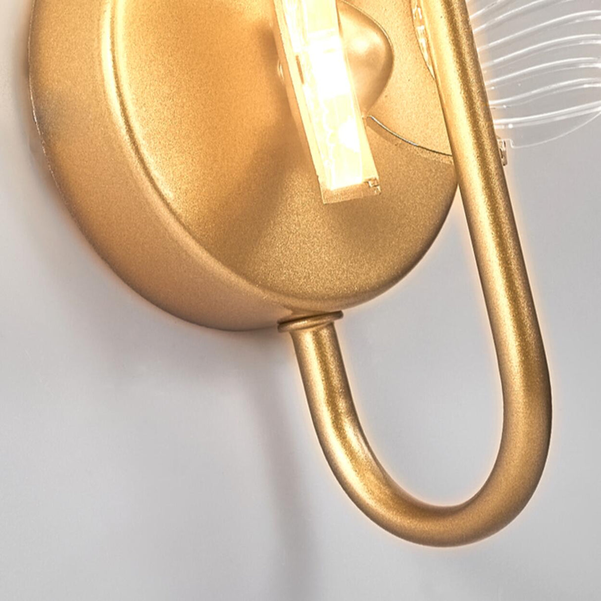 Rustic Green Fabric Shade Antler Cylinder Wall Light Image - 27