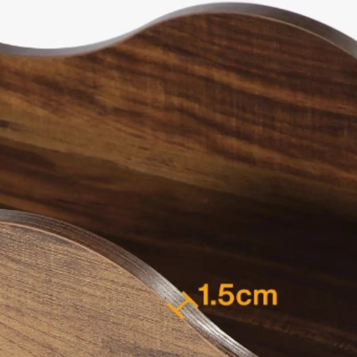 Rustic Rectangle Wood Entryway Console Table with Floor Shelf Image - 4