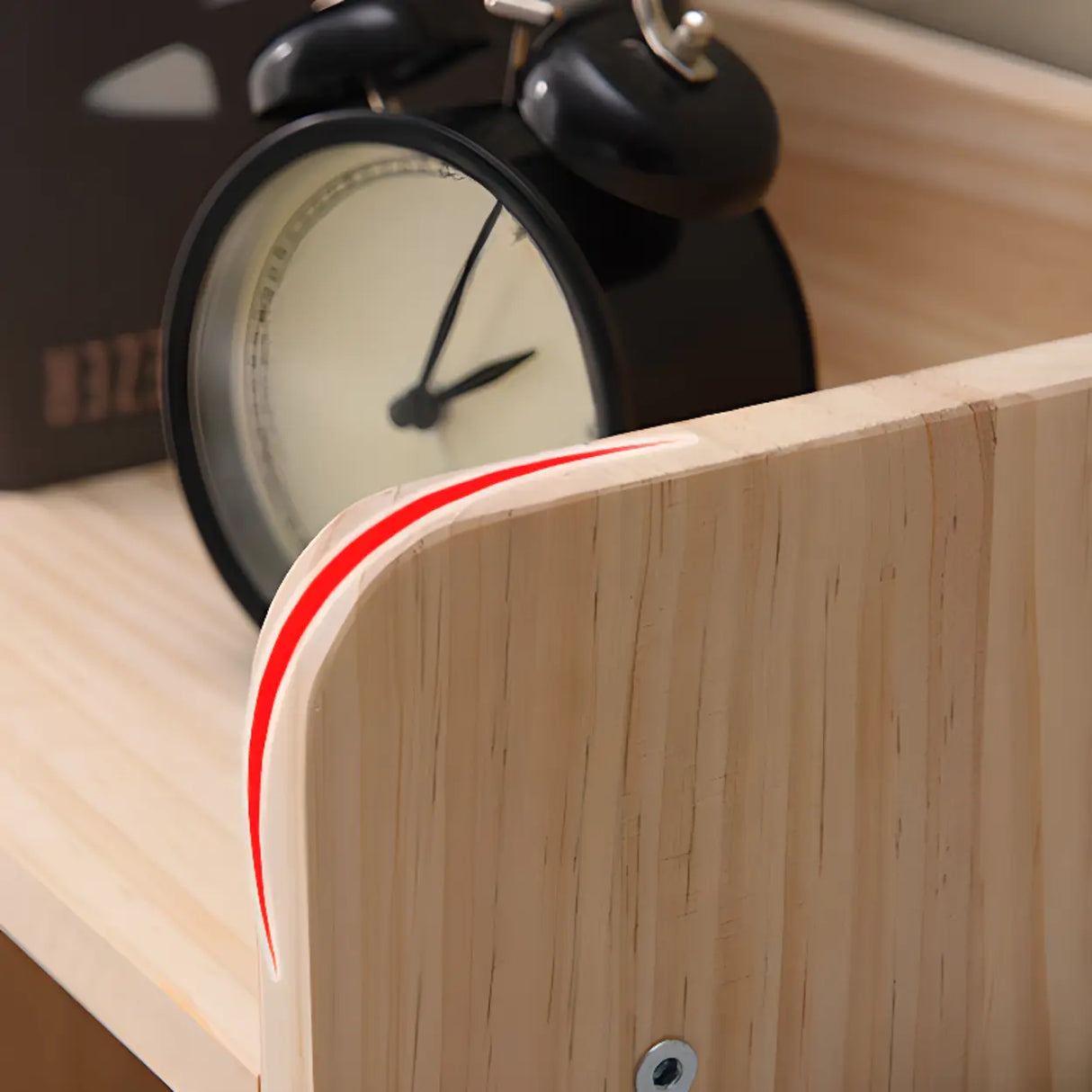 Rustic Rectangular Vertical Pine Open Display Bookcase Image - 9